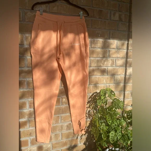 ALPHALETE Women's Essential Core Jogger ORANGE FROST, Size Large New - Picture 3 of 10